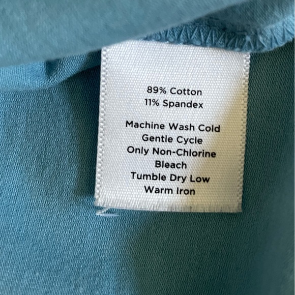 Petite Talbots Cotton Sweater Set Blue - Picture 7 of 8